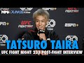 Tatsuro Taira &#39;Surprised&#39; by First Octagon KO, Wants Muhammad Mokaev Next | UFC Fight Night 233