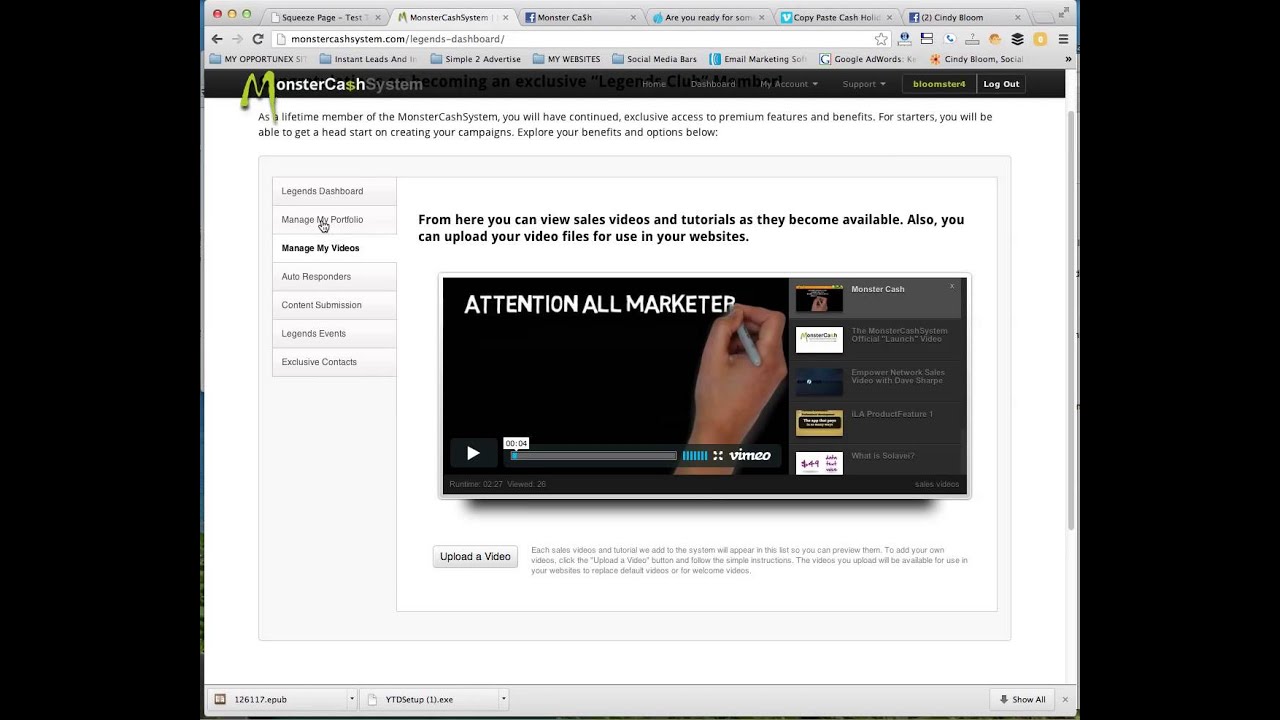 Monster Cash System Review.  I love Monster Cash!