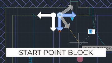 Create your Start Point Block - AutoCAD for Beginners
