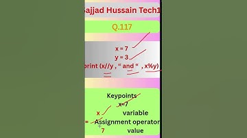 Python Programming  ||11th Computer Science || Chapter 2 || Lec 3||S .Q  117(A) #python #yt