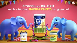 Introducing Haisha Paints From The Makers Of Fevicol And Dr. Fixit - Hindi
