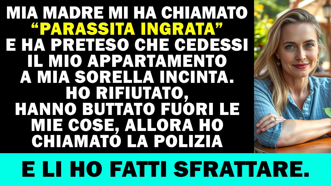 Mia madre ha dato la mia casa a mia sorella incinta: “Ne ha più bisogno!”