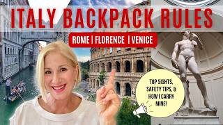 Italy Travel Hack: Backpack Rules You Need to Know!
