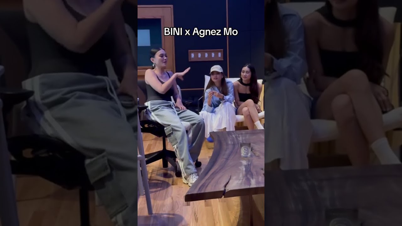 AGNEZ MO talk with BINI