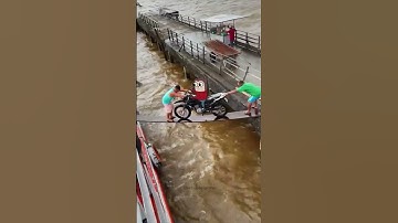 Thumbnail of OH NO NO NO NO, Bike falls in River with Max! (Animation meme) #shorts