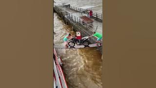 OH NO NO NO NO, Bike falls in River with Max! (Animation meme) #shorts