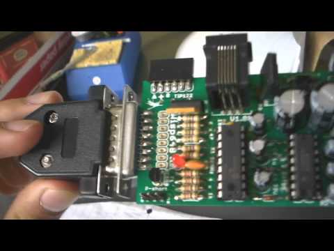 Wisp 648 Microcontroller Progammar. Blinking LED PIC 16F877 test.
