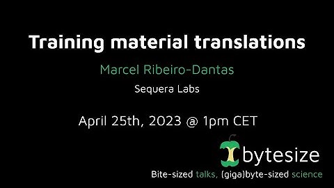 nf-core/bytesize: nf-core and nextflow training material translations