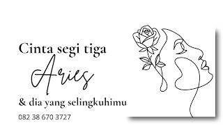 ARIES ❌ DIA YANG SELINGKUHIMU ❌ Mari Tarot #tarotindonesia #aries #tarot #generalreading 
