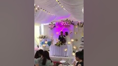 ÁNH NẮNG CUA ANH CHÚ RỂ HÁT TẶNG CÔ DÂU NHÂN NGÀY CƯỚI 20/1/2019