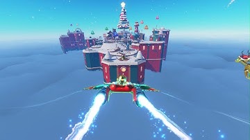 ASTRO BOT Snowman smashed