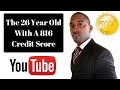 26 Year Old With A 816 FICO Credit Score - 850 Club Credit Consultation