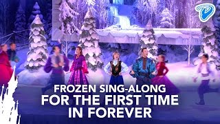 For The First Time In Forever - Frozen Sing-along - Disneyland Paris