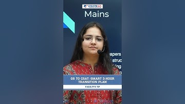 GS to CSAT: Smart 3-Hour Transition Plan