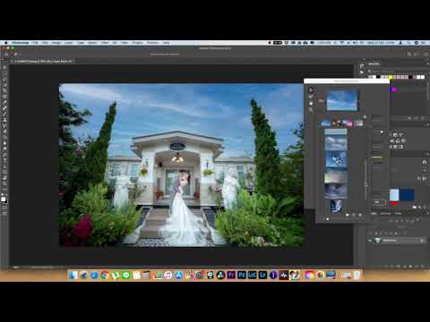 แนะนำ Photoshop Sky Replacement ซ้อนท้องฟ้า เปลี่ยนท้องฟ้า เบื้องต้น
