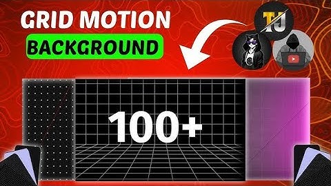 How to Make Grid Motion Background🥀 For YouTube Videos