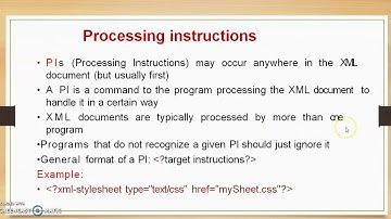 XML Elements and  Attributes