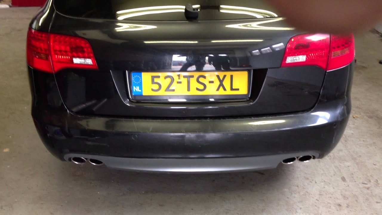 Audi S6 V10 Exhaust sound - YouTube