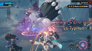 53.7K M0P1 Dialyn & M1 Zhu Yuan Vs Typhon Deadly Ault - Zenless Zone Zero Zzz