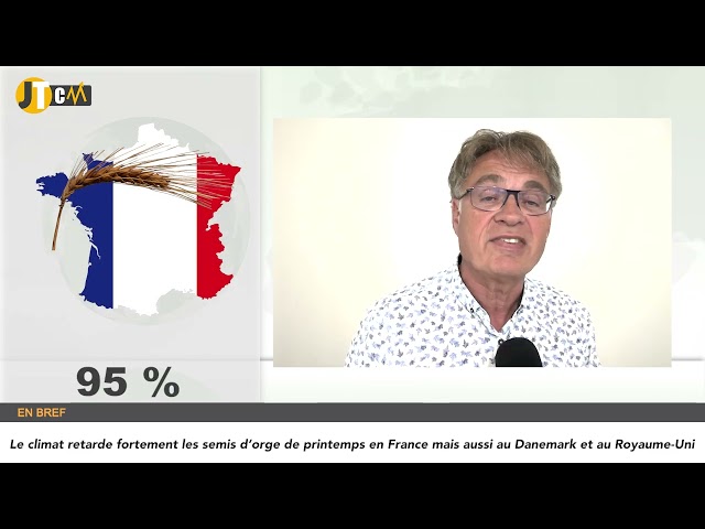 JTCM - Les productions européennes vont devoir être revues à la baisse - 08/04/2024