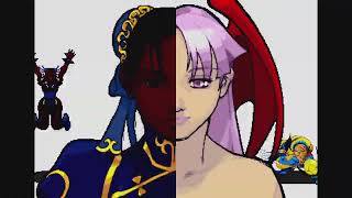 Marvel vs. Capcom - Shadow Lady and Morrigan (Lilith) Arcade Playthrough