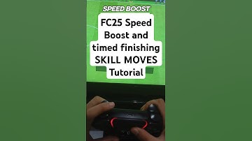 FC 25 Speed Boost and timed finishing SKILL MOVES Tutorial in 5 sec.🔥⚽️🔥#fc25 #gameplay #skillmoves