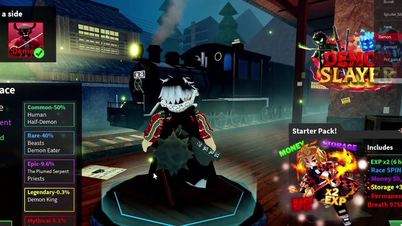 where demon art gacha is and one location of secret traveler 