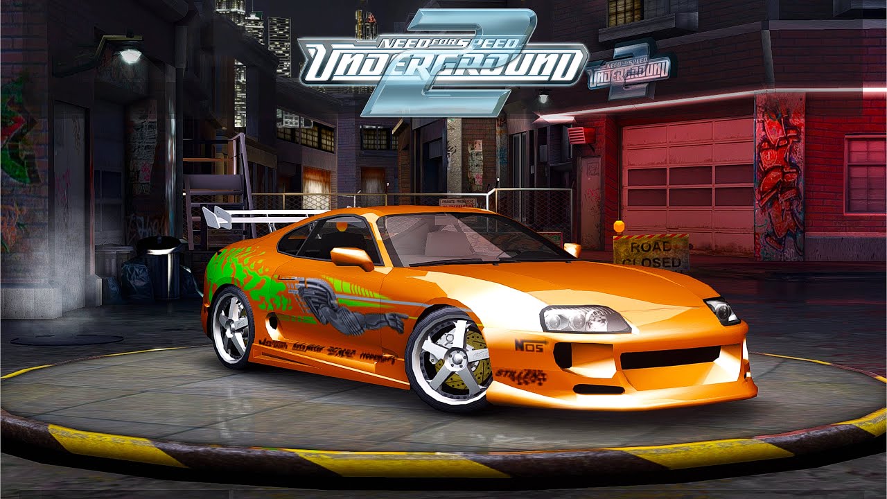 NFSMods - The Fast and the Furious Supra Vinyl for NFSU2