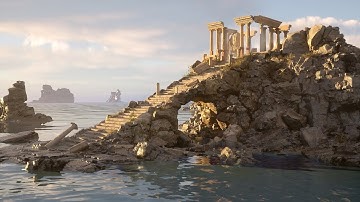 Lost Greek Island 🌊🌊🌊 Unreal Engine 5