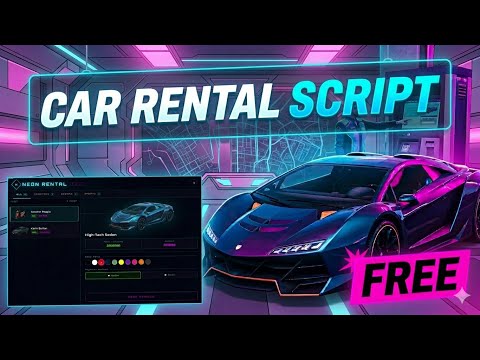 FiveM | CAR RENTAL Script FREE [Standalone / ESX / QB]