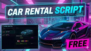 FiveM | CAR RENTAL Script FREE [Standalone / ESX / QB]