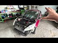 Ford fiesta cat s part 6 fitting the windscreen