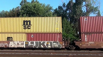 Fast CSX Double Stack Train