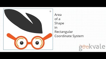 Area of a Shape in Rectangular Coordinate System