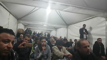 لحظة ختم القرآن الكريم للطالب قادة تواتي رابح بحضور الشيخ مفتاح عبد الكريم