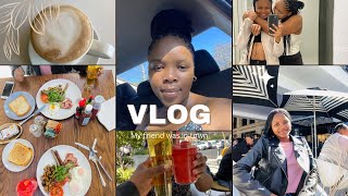 VLOG: My friend visited me, Brunch, New Hairdo|| South African YouTuber.