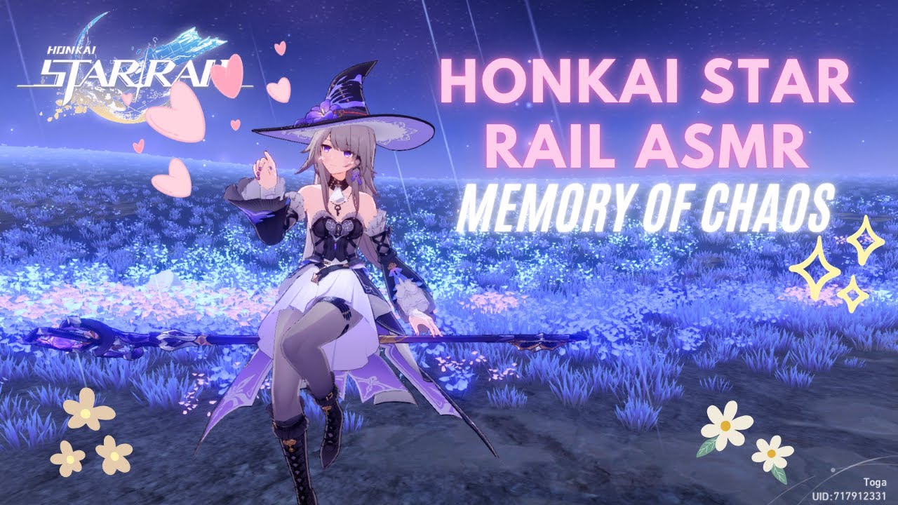 honkai star rail asmr ♡ clearing the moc with the herta 🪄⋆⁺₊✧ ( whispers, clicking and keyboard )