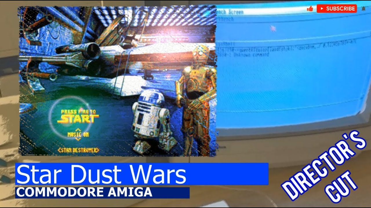 Commodore Amiga -=Star Dust Wars=- director's cut