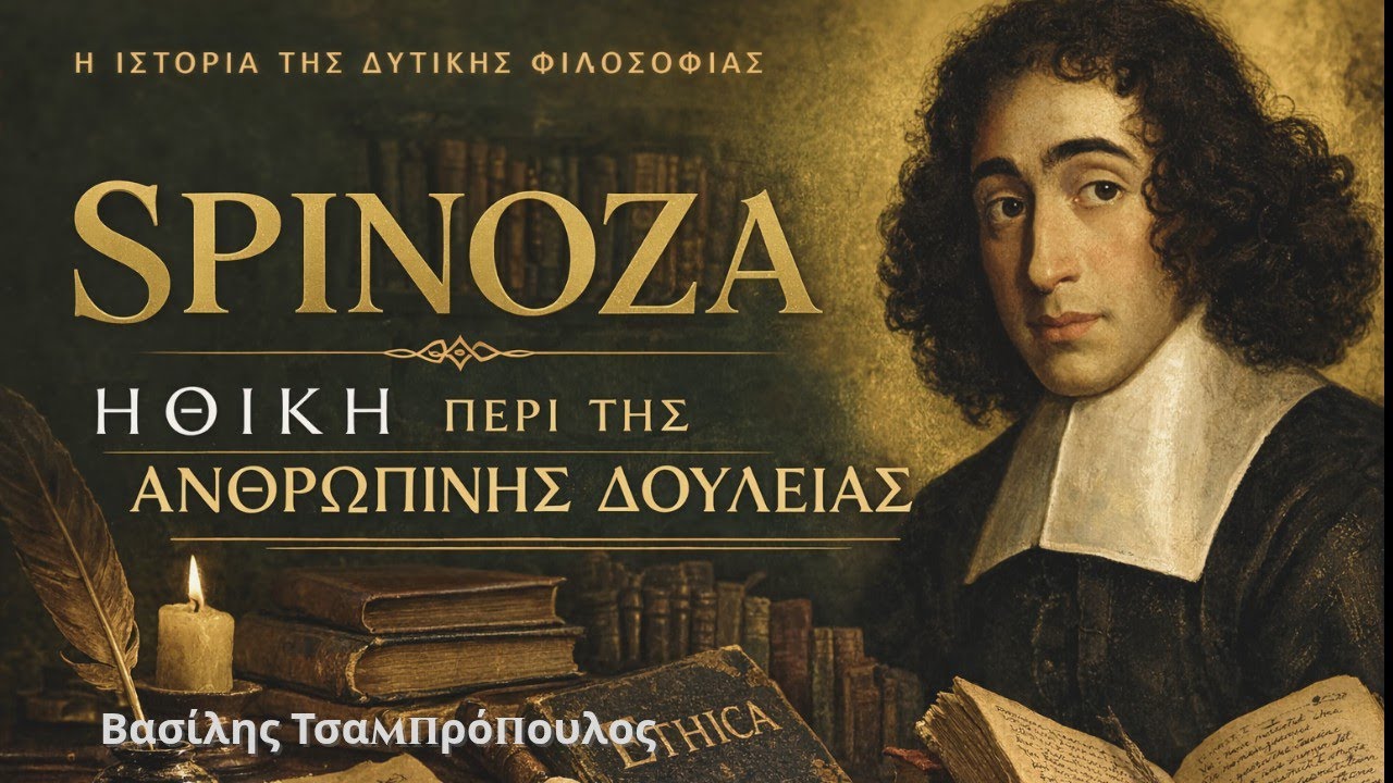 ΣΠΙΝΟΖΑ  ΗΘΙΚΗ IV Περί της Ανθρώπινης Δουλείας 🎬/ Η ΙΣΤΟΡΙΑ ΤΗΣ ΔΥΤΙΚΗΣ ΦΙΛΟΣΟΦΙΑΣ- Β.Τσαμπρόπουλος