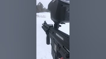 Tippman Project Salvo Modded with Response Trigger