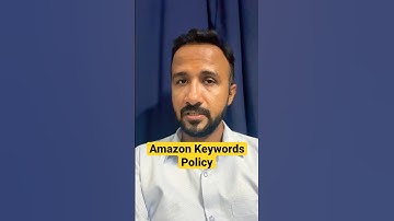 Amazon Keywords Policy Explained ✅
