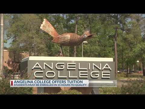 Some East Texas students can get their first year free at Angelina College