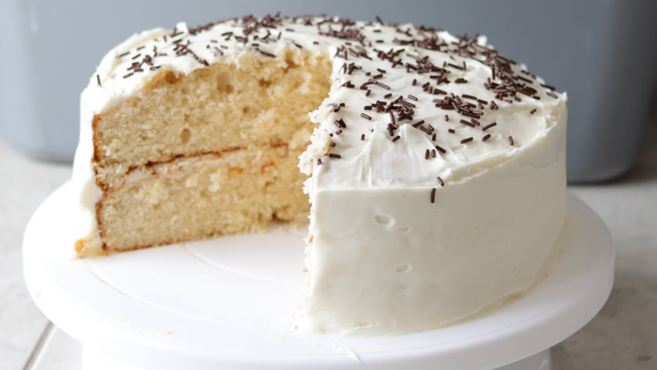 Vanilla Cake Pan Cake Recipe