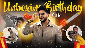 UNBOXING BIRTHDAY GIFTS | GOURAV VLOGS