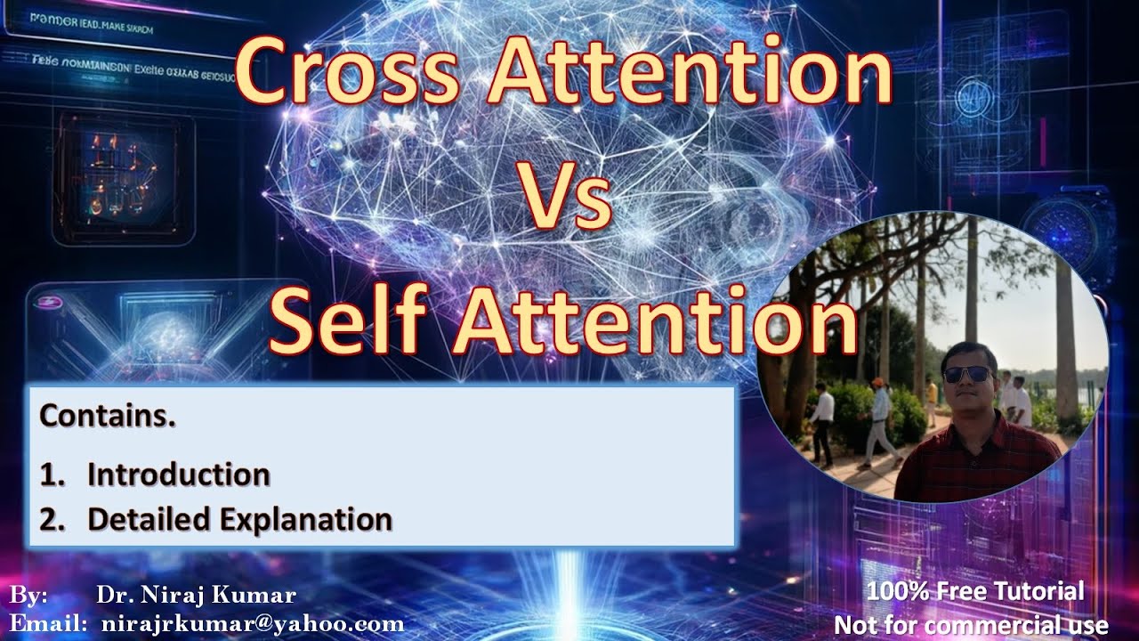 Cross Attention Vs Self Attention - YouTube