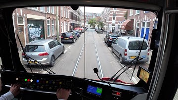 Tram 12 The Original Route | 4K Cabview GTL-8 Tram The Hague