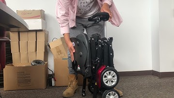 EasyFold Scooter Manuel Open & Close