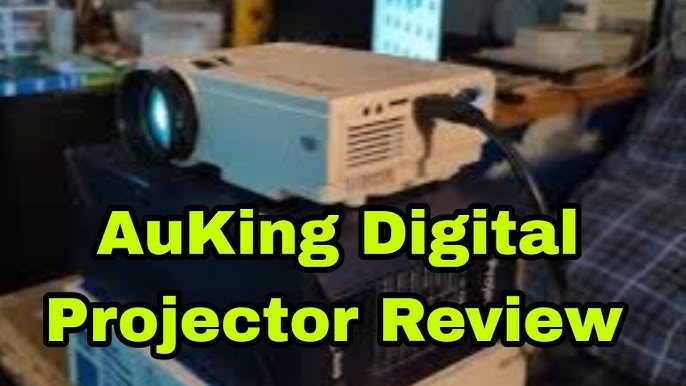 Best  Portable Projector Deal 2023: $55 AuKing Projector Review