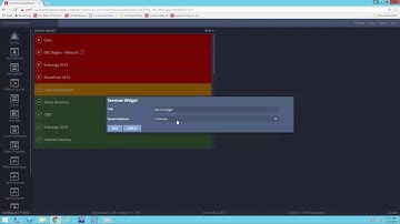Live Maps - Introduction to the Services Overview Widget