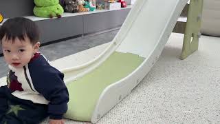 What Child Can Resist The Joy Of Playing On A Slide At Home?